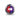 3/4" Red Marker to Purple Auxiliary Round Dual Revolution LED Light – 2 Diodes
