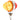 75197 3" Watermelon Double Face High Power LED Pedestal Light