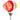 75197 3" Watermelon Double Face High Power LED Pedestal Light