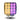 Amber/Red Turn & Marker to Purple Auxiliary Square Reflector Double Face LED Light – 38 Diodes, Double Post | TLED-SDXP