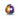 King Amber / Purple 3/4 Inch Penny LED Light