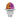 King's LED Dual Function Mini Watermelon Light – Amber and Purple