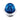 King's Amber & Blue LED Dual Function Mini Watermelon Light