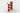 Peterbilt 589 Short Watermelon Air Cleaner Light Bar – Rear