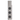 Straight Stainless Steel Mud Flap Hangers – 30" Long, 2.5" Bolt Spacing, 3 Holes