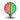 Amber/Red Turn & Marker to Green Auxiliary Double Face Round Reflector LED Light – 38 Diodes