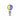 Amber/Red Clearance Marker to Blue Auxiliary 1.8" Mini Double Face Round LED Light – 12 Diodes